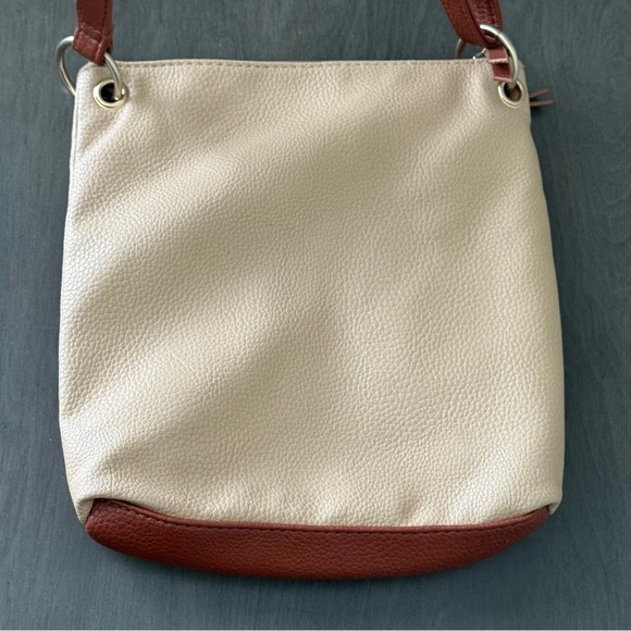 Time And True Crossbody Bag Tan/Beige/Brown Purse - Picture 2 of 9